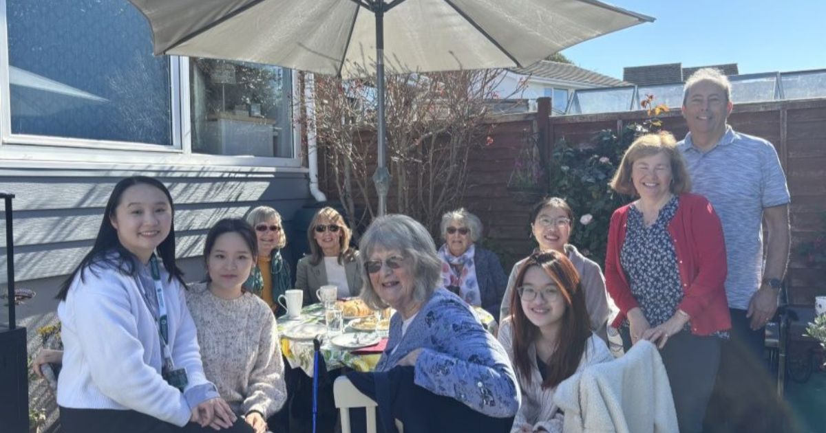 International Exeter Uni students paired up with elderly people to combat loneliness