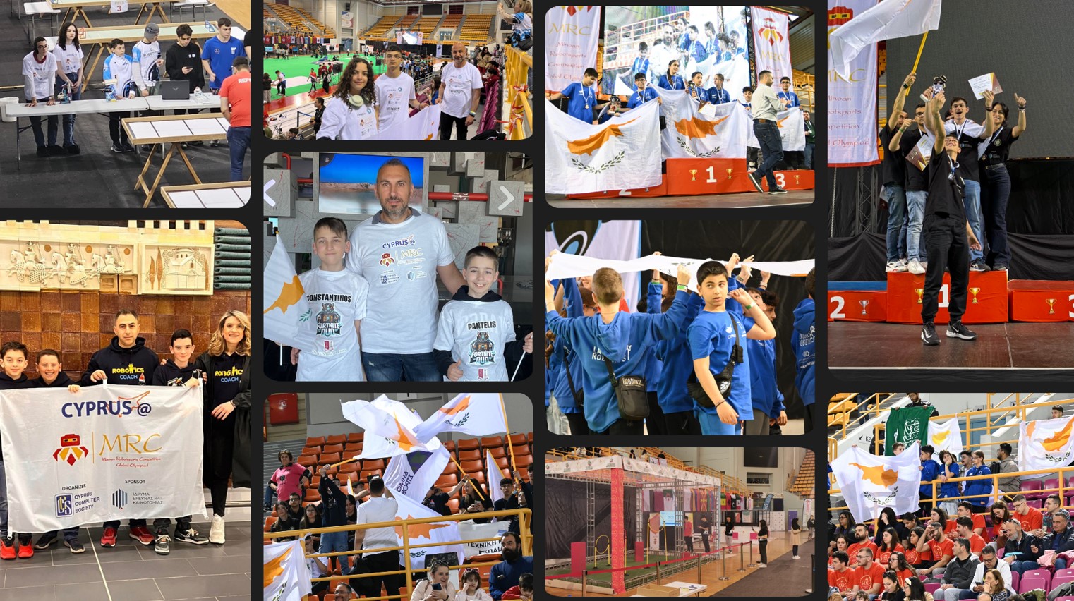 Cypriot students shine at international robotics and informatics competitions