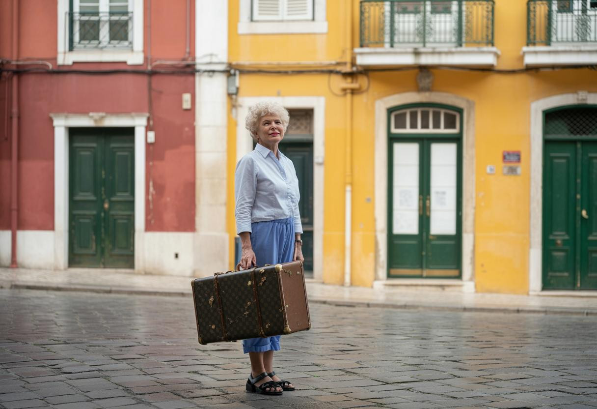 67-year-old woman moved to Portugal with just $800 and transformed her retirement