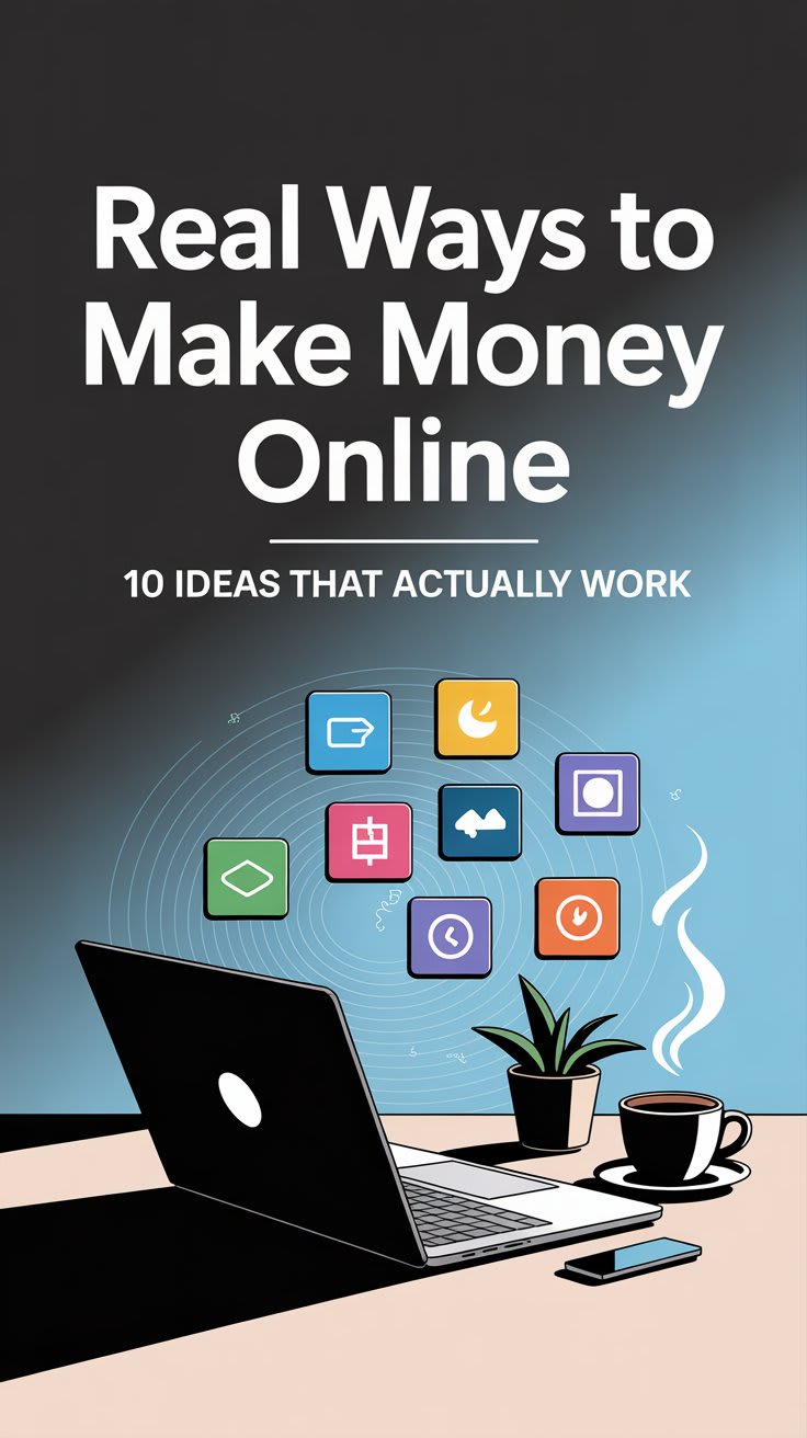 Real Ways to Make Money Online: 10 Ideas That Actually Work