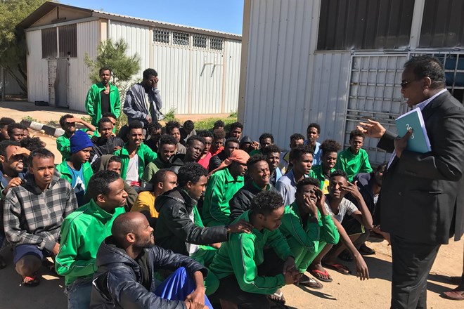 Rescuing Somali Migrants Stranded in Libya