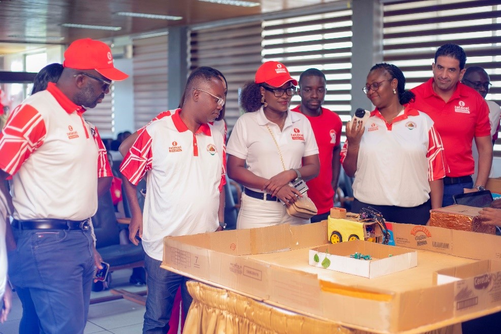Young innovators take centre-stage at Telecel DigiTech Academy exhibition in Kumasi