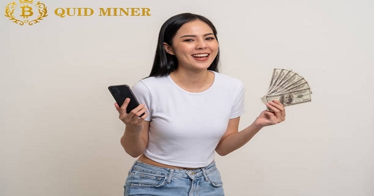 Mining on your phone! QuidMiner UK licensed platform, earn BTC, DOGE, LTC every day