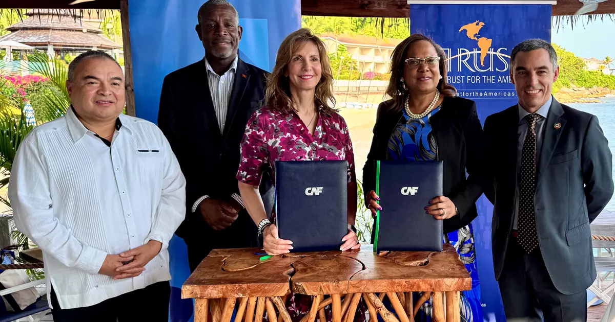 CAF and The Trust sign alliance to boost youth innovation in Grenada