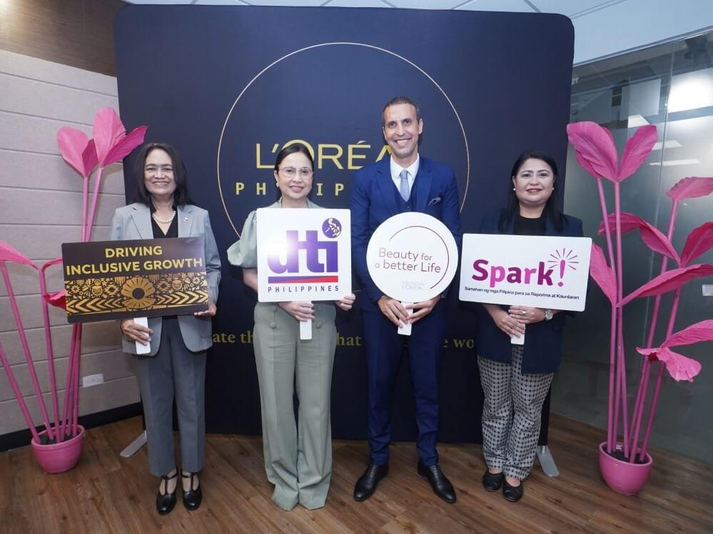 L’Oréal, SPARK!, DTI empower Filipinas via beauty, digital skills