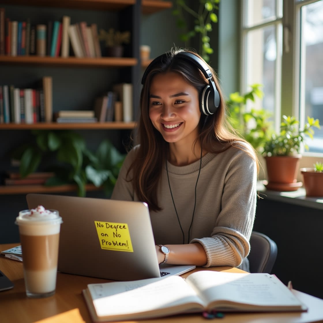 No Degree, No Problem: How I Built My Dream Career Online