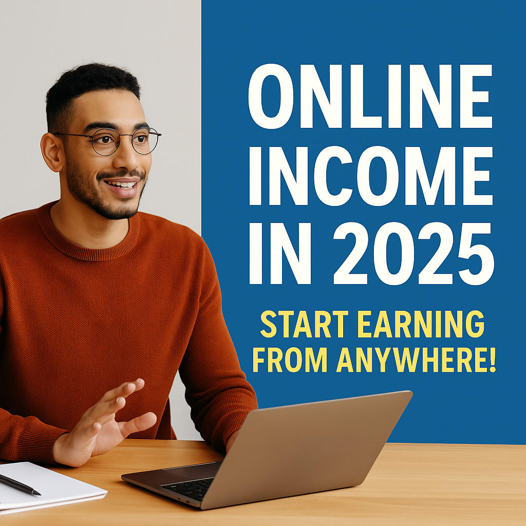 How to Earn Money Online in 2025: 10 Proven Ways to Make Income from Home