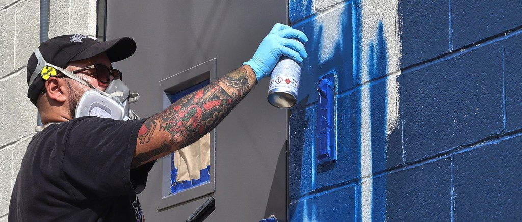 Mural walk, health fair, digital skill lessons