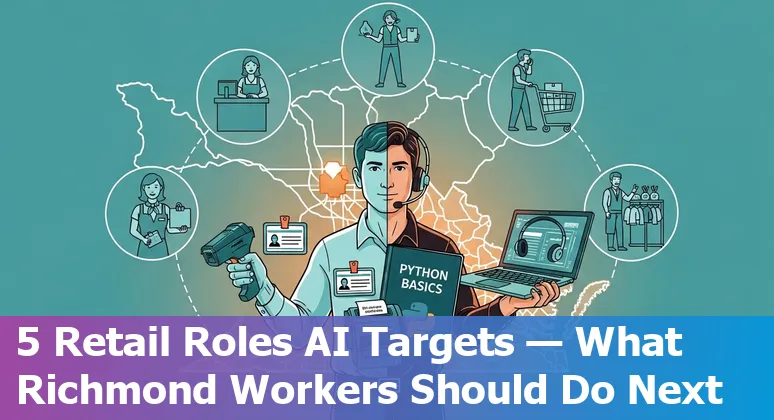 Top 5 Jobs in Retail That Are Most at Risk from AI in Richmond