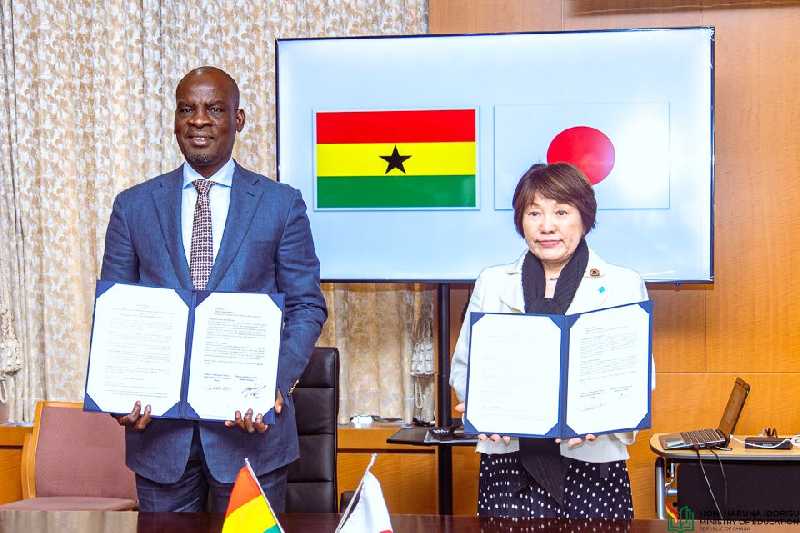 Ghana, Japan strengthen education ties to promote sustainability and digital skills