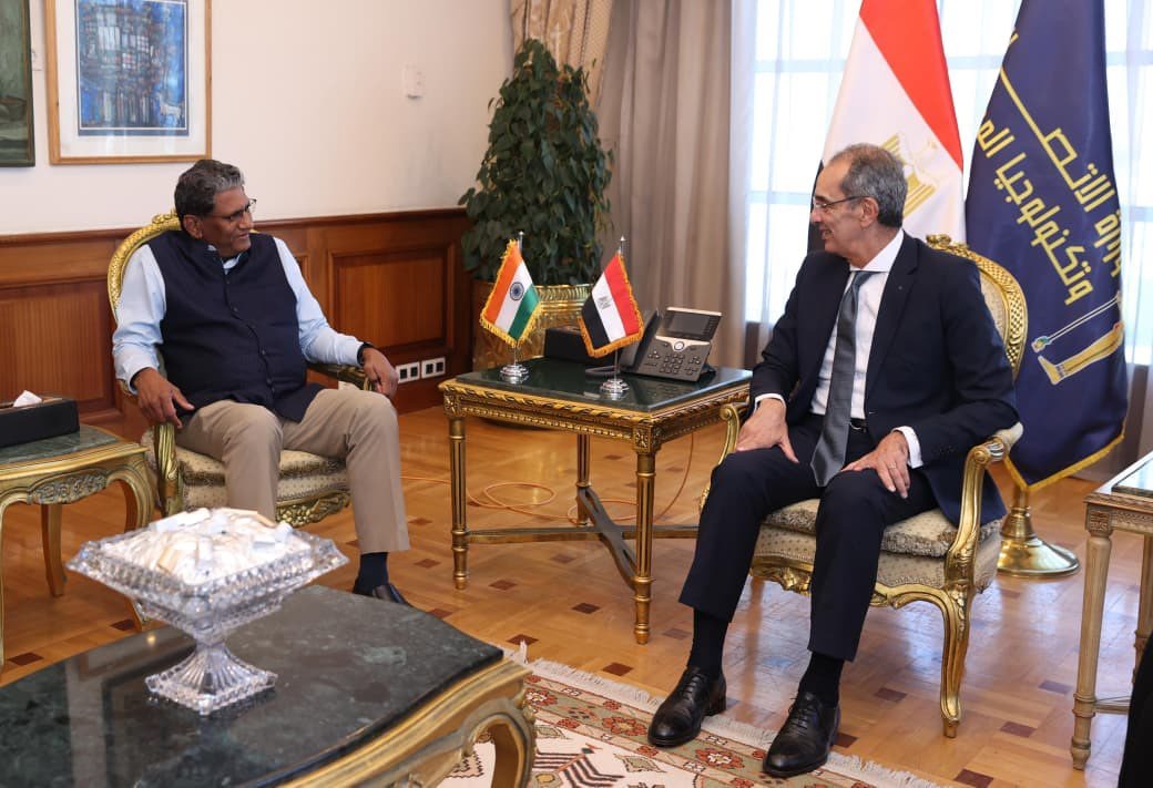 Egypt, India explore deeper ICT cooperation in outsourcing, AI, and digital skills