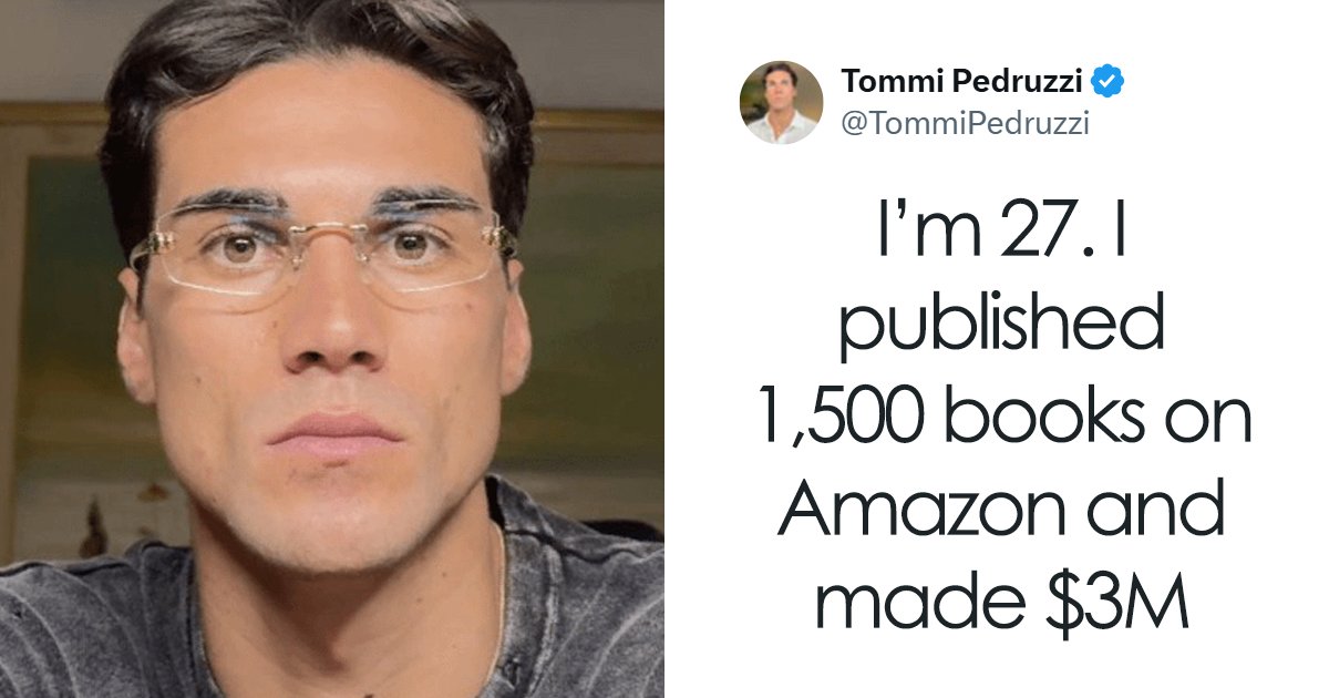 “I Went From Being Broke To Making $3M”: 27YO Shares How AI Books Made Him Rich, People Drag Him Online
