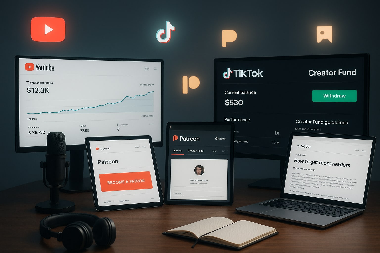 5 Best Platforms to Earn Money Through Monetization