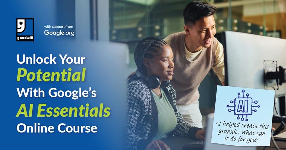 Free AI skills training available through Goodwill | Daily Gate City – Keokuk, Iowa