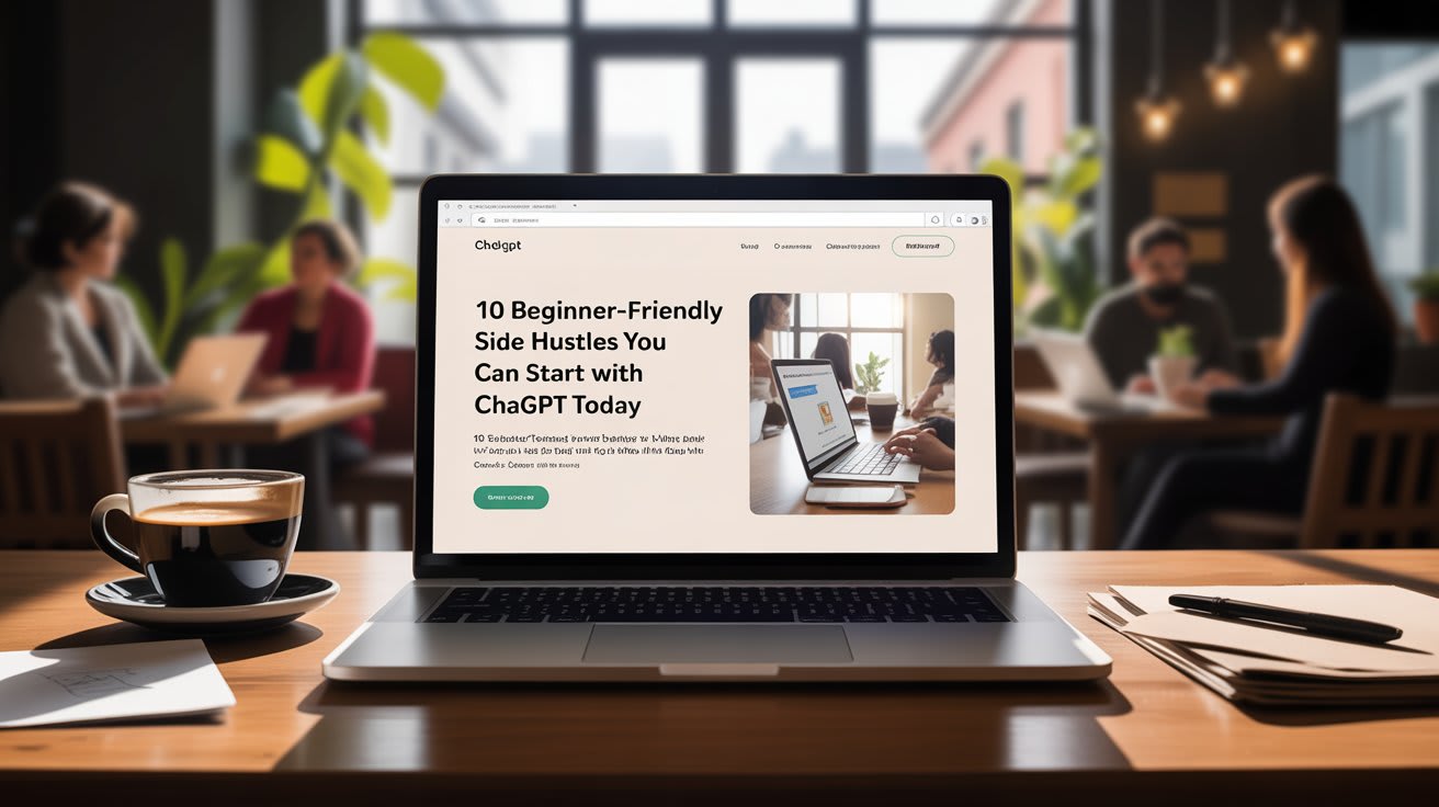 10 Beginner-Friendly Side Hustles You Can Start with ChatGPT Today