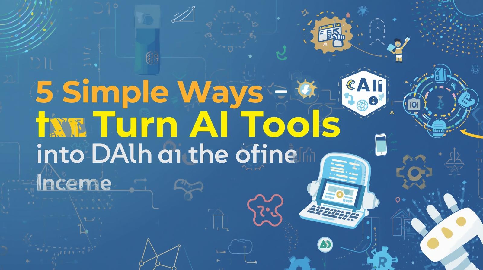 AI Tools You Can Use to Earn Money Online