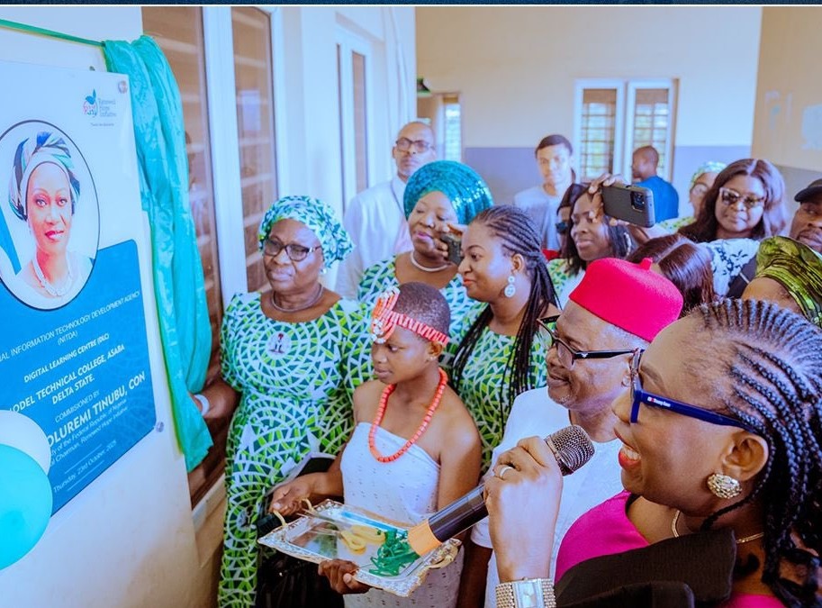 First Lady Commissions Digital Learning Centre In Asaba