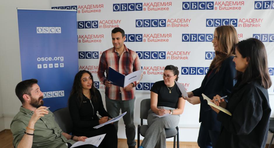 OSCE training empowers young experts from Central Asia, South-East Europe and Mediterranean Partners for Co-operation regions in inclusive project design and digital research