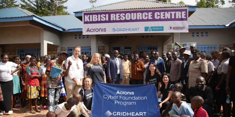 Acronis Cyber Foundation Build Resource Centre For 1200 Students At Friends Secondary School Kibisi