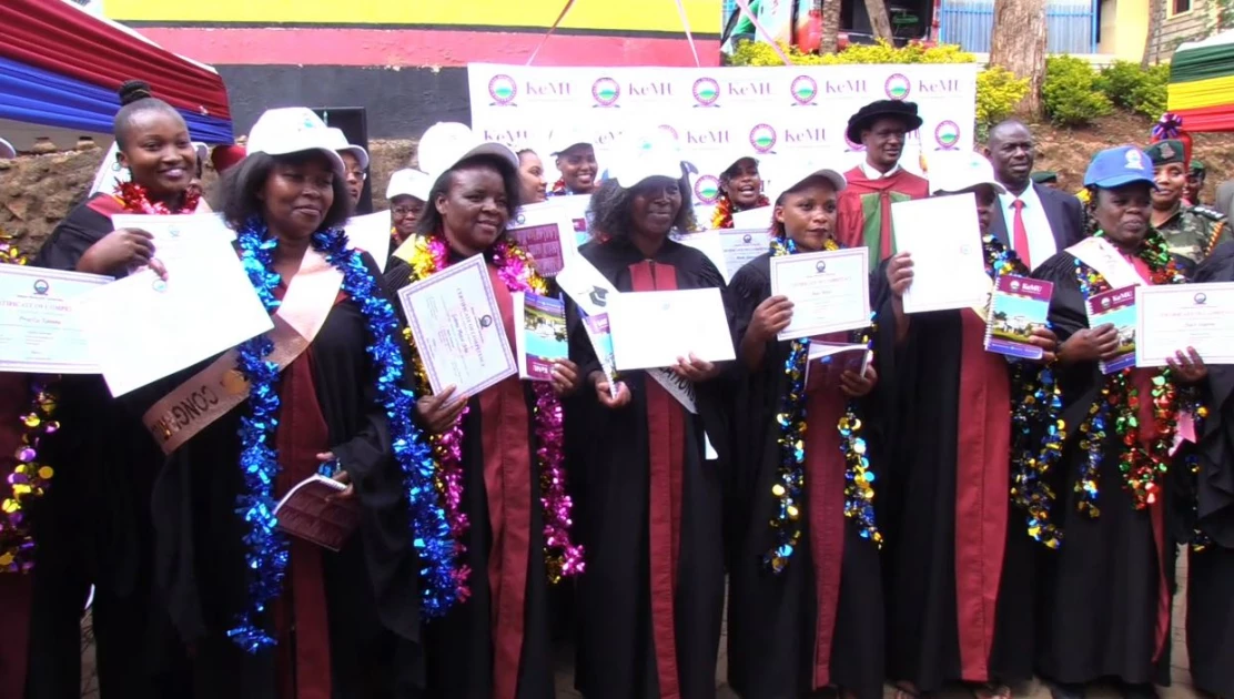 Joy as 27 Meru Women’s GK prison inmates graduate