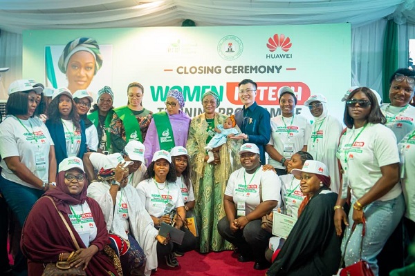 First Lady, Huawei urge women to lead Nigeria’s digital future