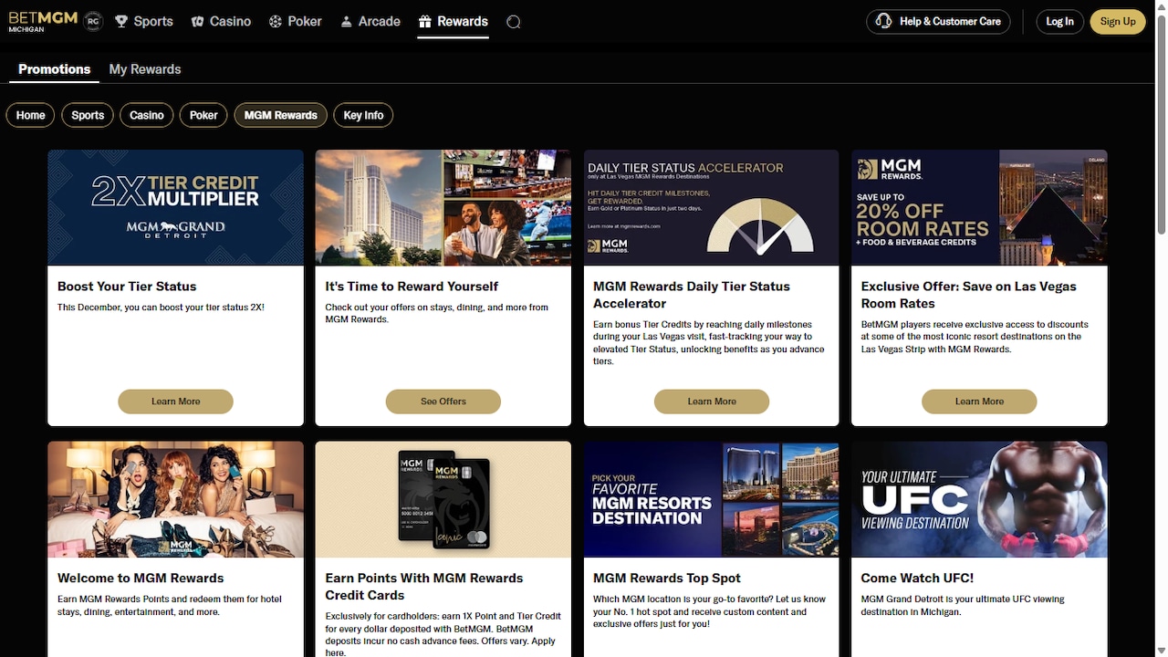 Online casinos like BetMGM that offer loyalty rewards to win real money