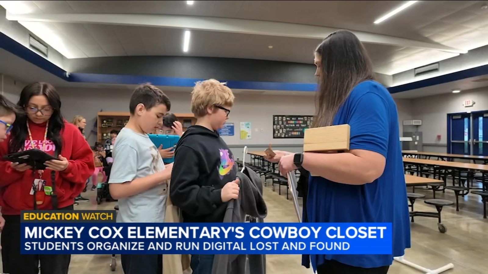 Mickey Cox Elementary students learn life skills while creating digital ‘Lost and Found’