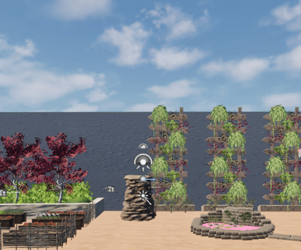 Students create digital model for landscaping