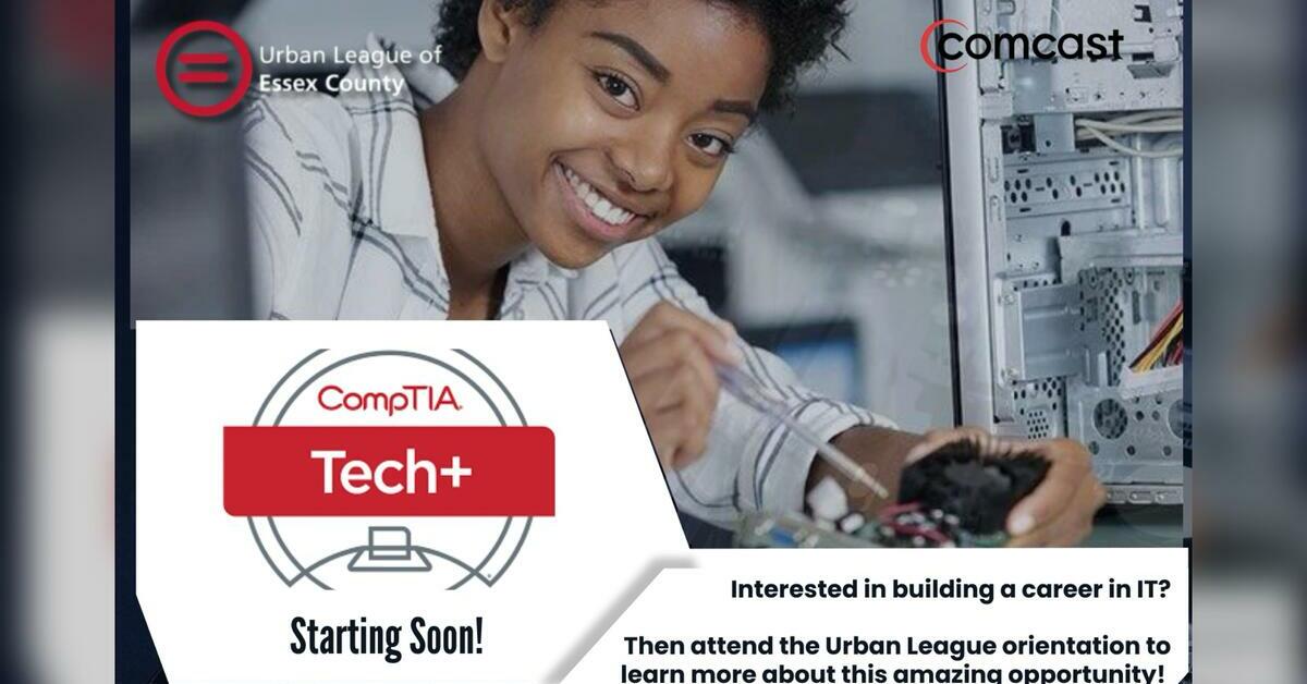 Urban League Tech House to Launch CompTIA Tech+ Training Program in Newark