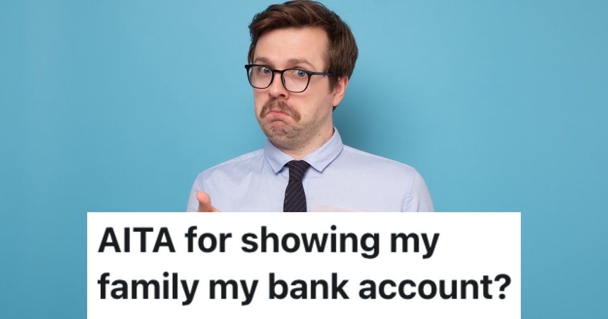 A Husband’s Family Doesn’t Believe That His Wife Makes Good Money Working From Home, So He Showed Them How Much They Have In Their Bank Account To Shut Them Up » TwistedSifter