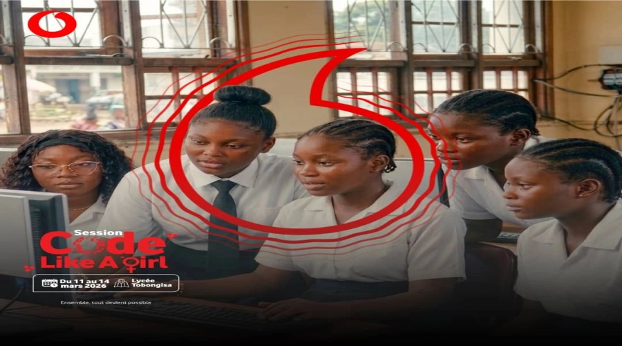 Vodacom Congo expands digital skills training for girls through Code Like a Girl Programme