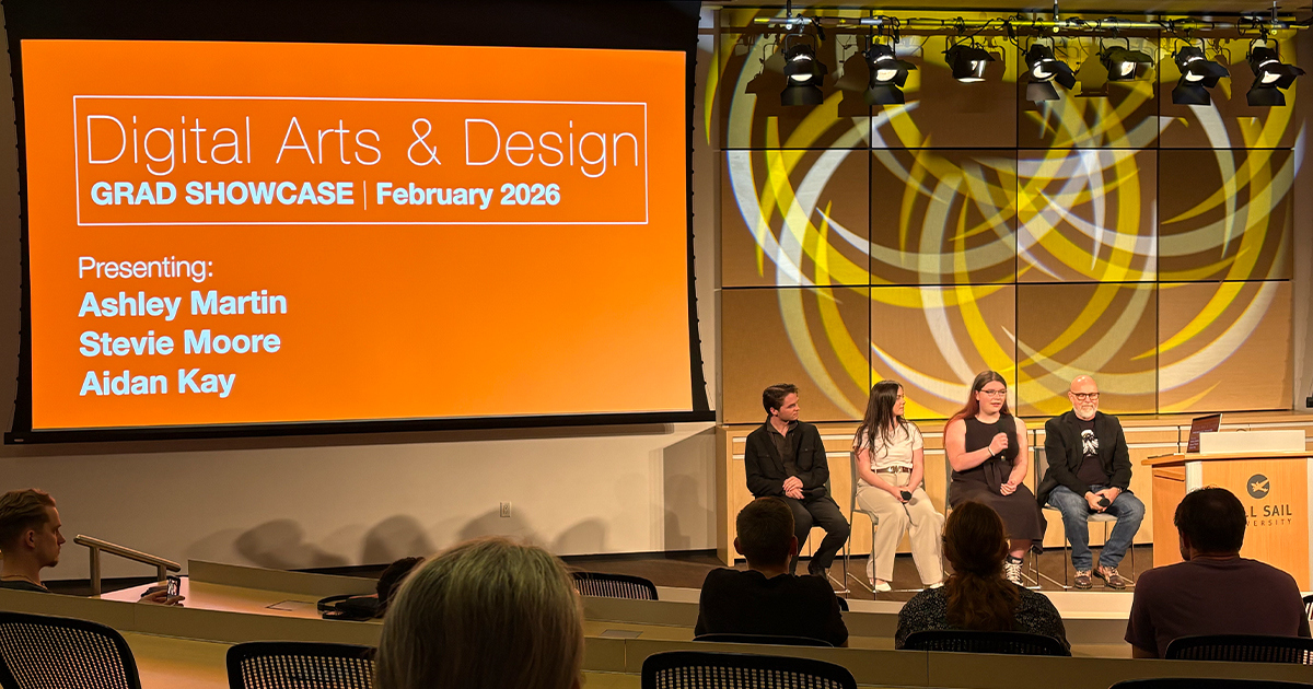 Digital Arts & Design Grads Present at Showcase