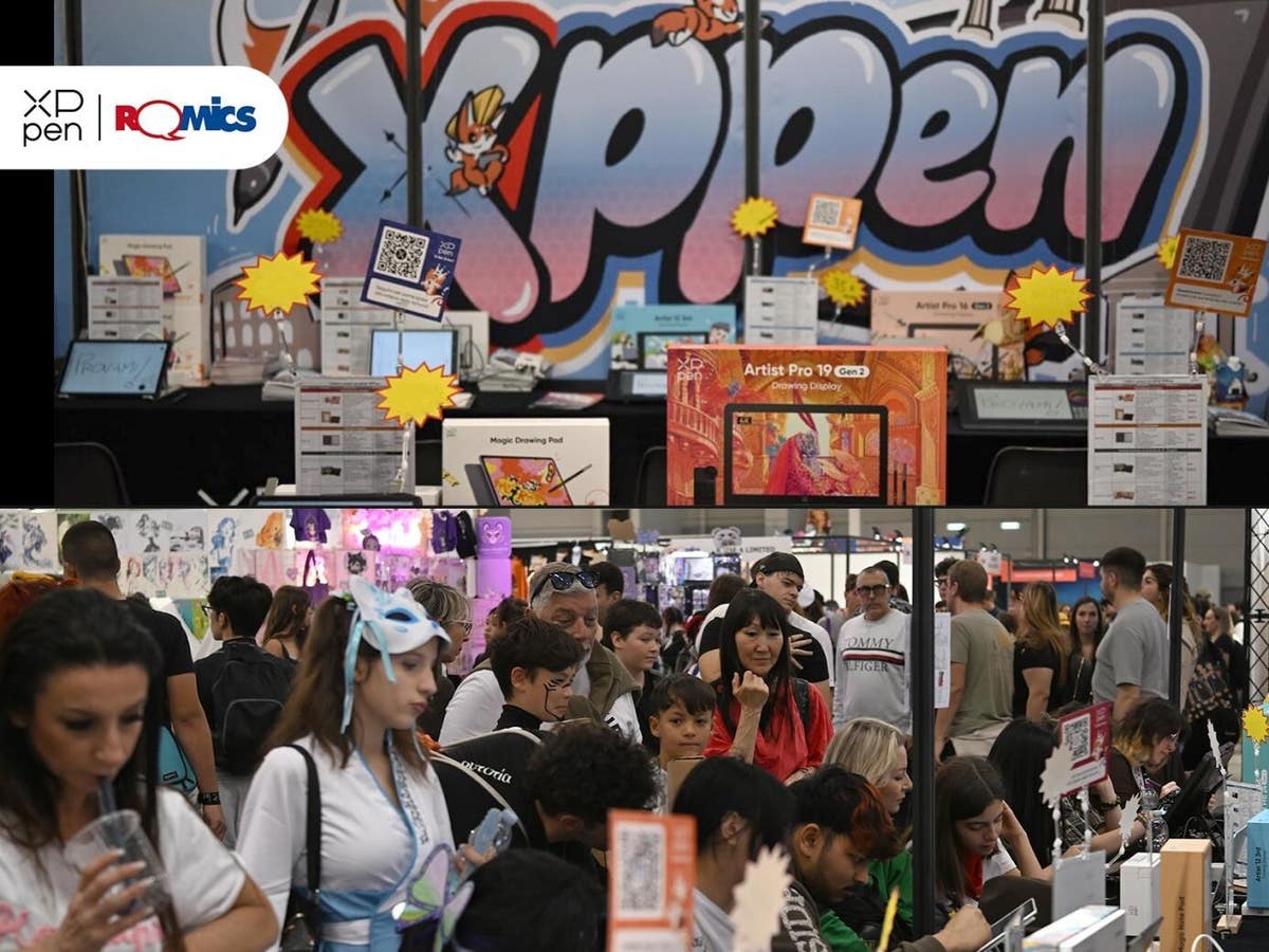XPPen Engages Italy's Creative Community at Romics April 2026, Exploring the Role of …