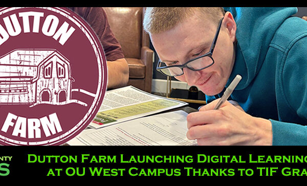 Dutton Farm Launching Digital Learning Lab at OU West Campus Thanks to TIF Grant