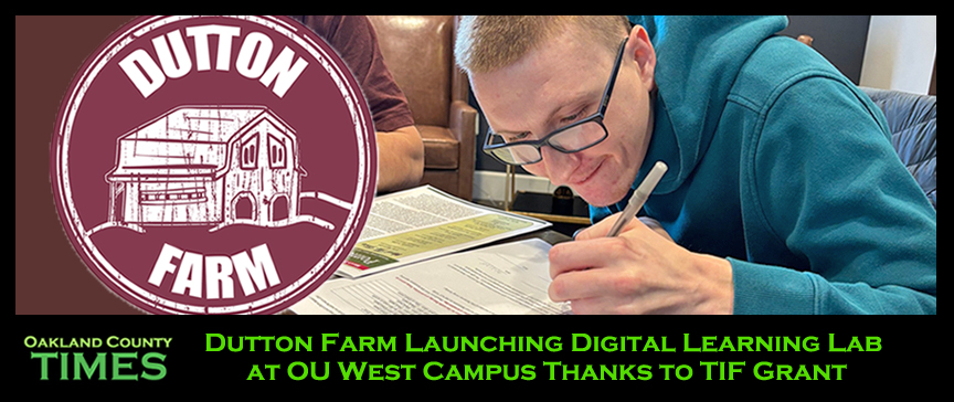 Dutton Farm Launching Digital Learning Lab at OU West Campus Thanks to TIF Grant