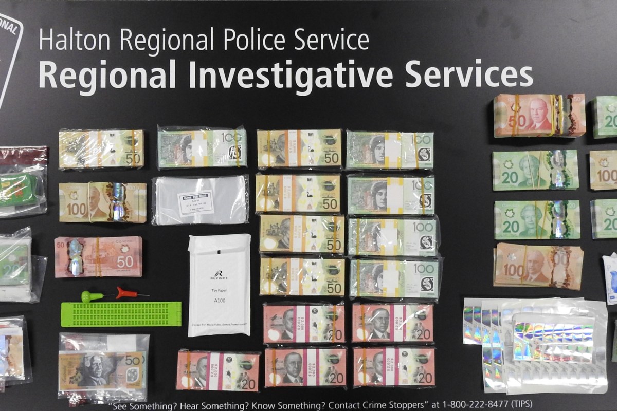 Counterfeit cash was advertised for sale as ‘film prop money’ on social media, say police