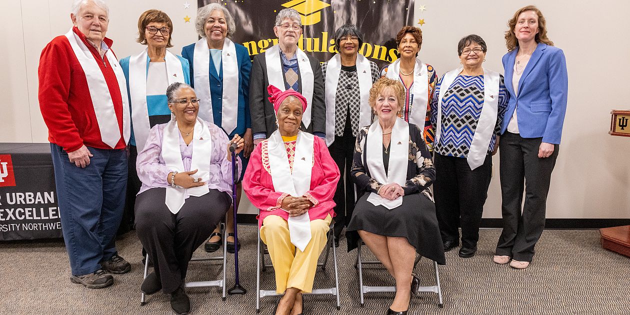 CURE course helps bridge the digital divide among senior learners: IU Northwest : Indiana University