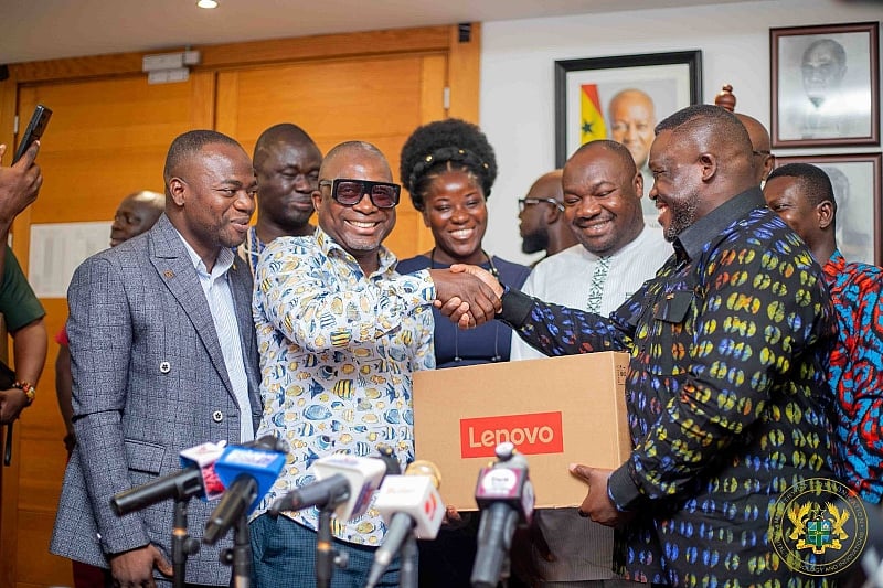 Govt distributes laptops to accelerate one million coders programme