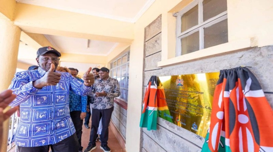 President Ruto unveils 110th Digital Hub in Murang'a to boost youth skills and innovation