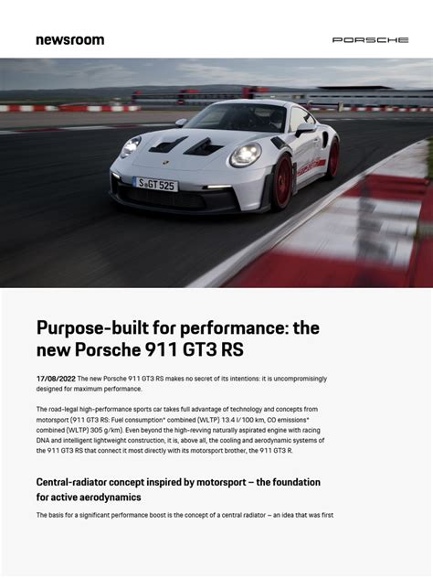 How to Benefit from Car Review 911 Gt3 Rs 2023 Like a Pro
