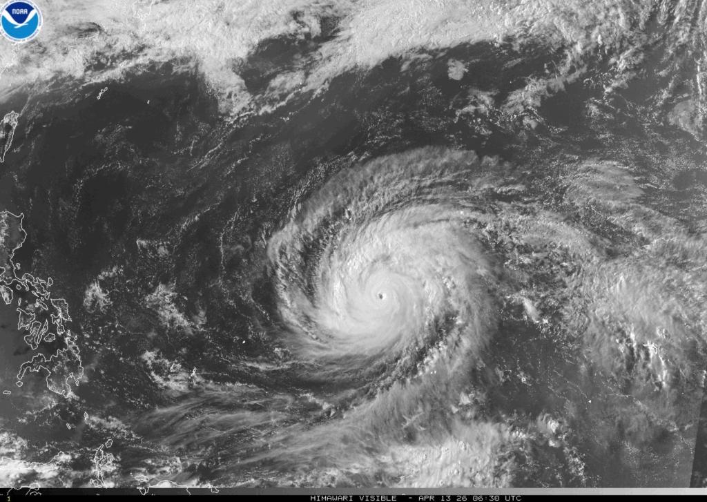 Monster typhoon in Pacific Ocean is bearing down on remote US islands