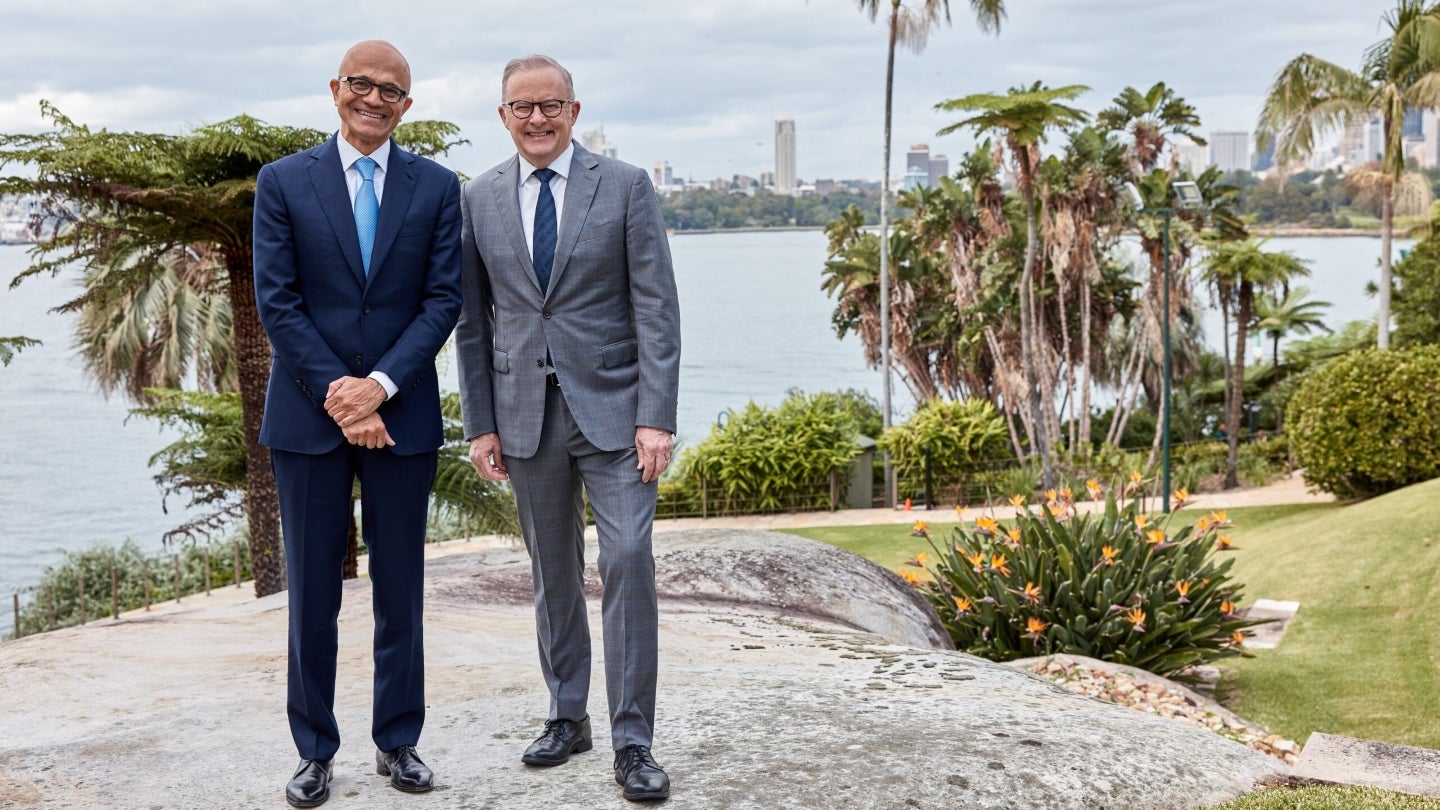 Microsoft commits A$25bn to Australian digital infrastructure expansion