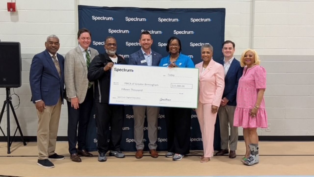 Spectrum awards $15,000 to YMCA of Greater Birmingham