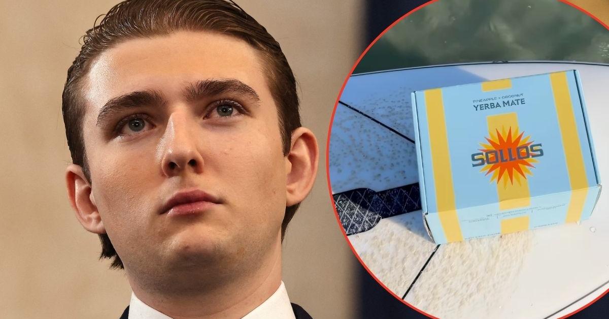 Barron Trump’s $1Million Beverage Business Slammed Ahead of Launch Date