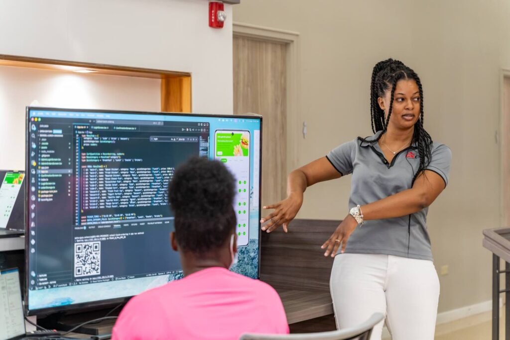 GraceKennedy Digital Factory engages Code Queens in hands-on tech experience