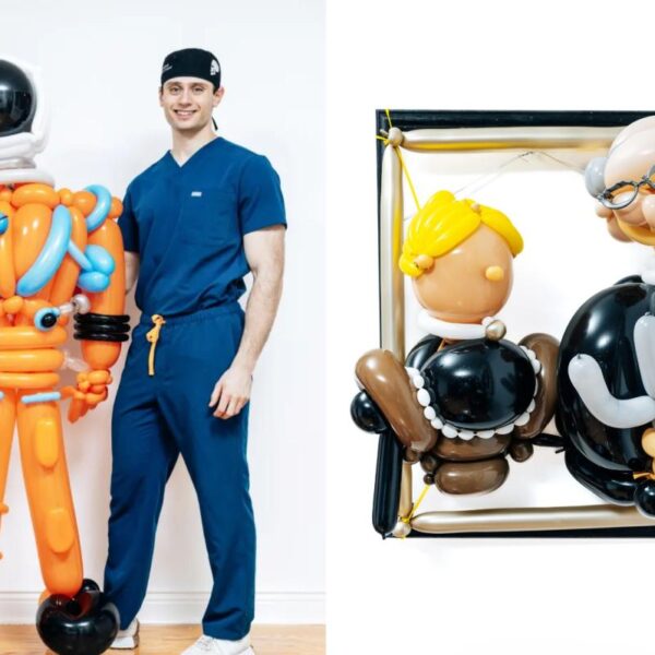 Exclusive | NYC’s ‘Balloon doctor’ will see you now — debt-strapped med grad’s quirky subway side hustle blows up with straphangers