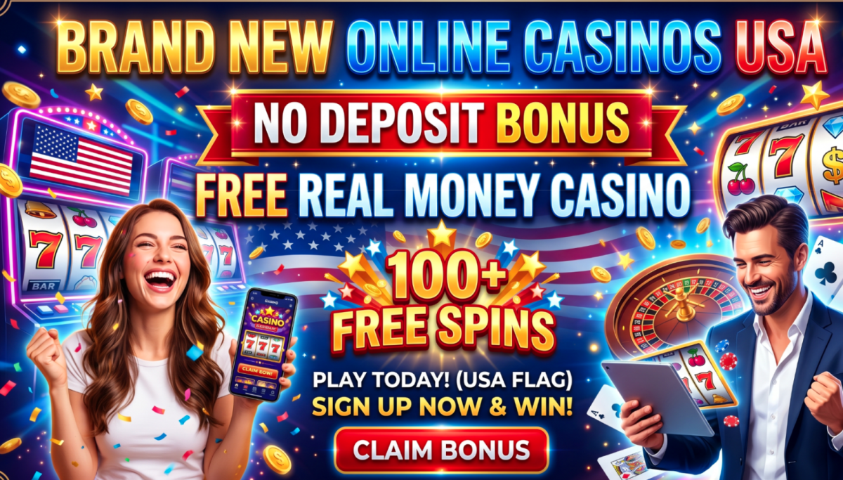 Brand New Online Casinos USA No Deposit Bonus | Free Real Money Casino No Deposit Free Spins by Betus