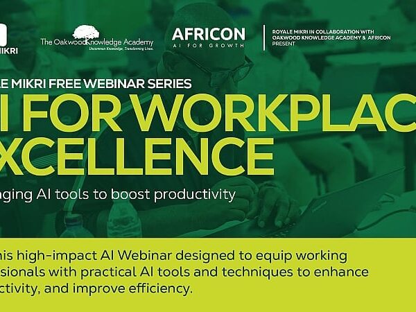 Hundreds join Royale Mikri’s AI for workplace excellence webinar as demand for practical AI skills grows