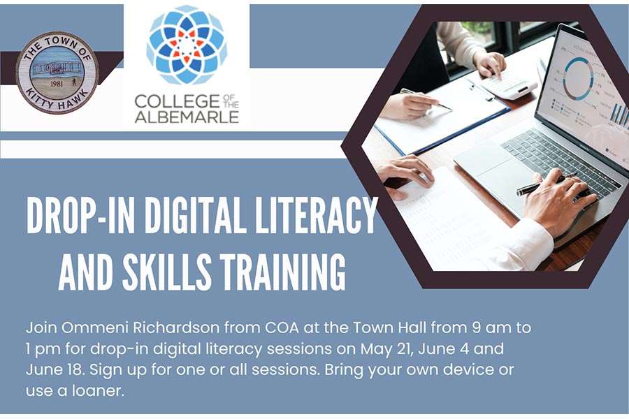 The Outer Banks Voice – Kitty Hawk partnering with COA to offer free Digital Literacy Training