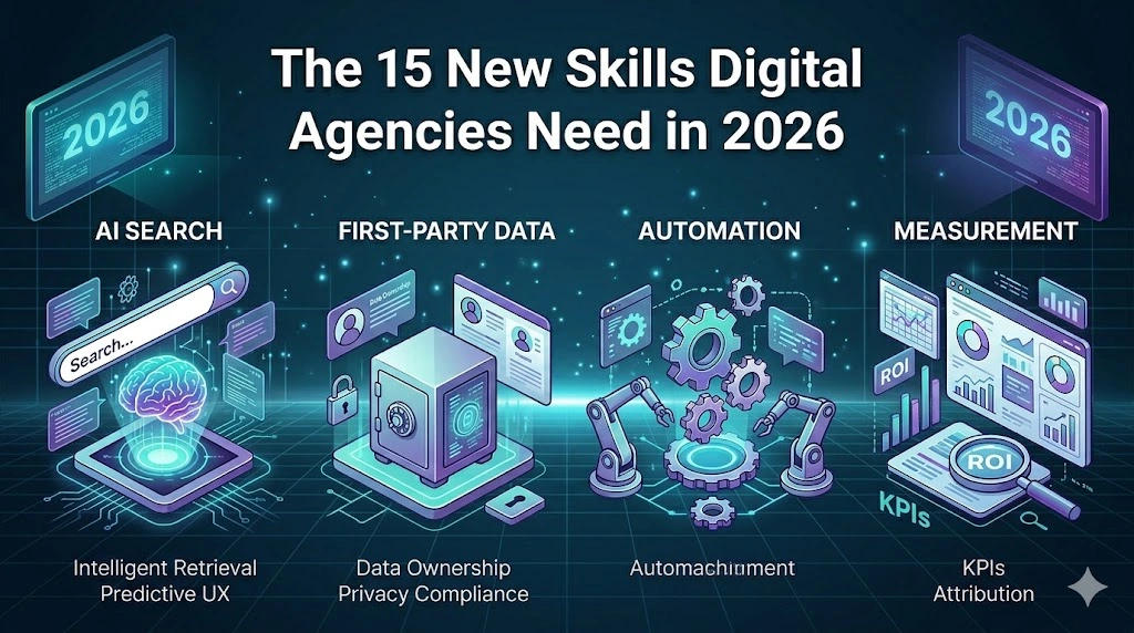 The New Skills Digital Agencies Need in 2026: 15 That Matter